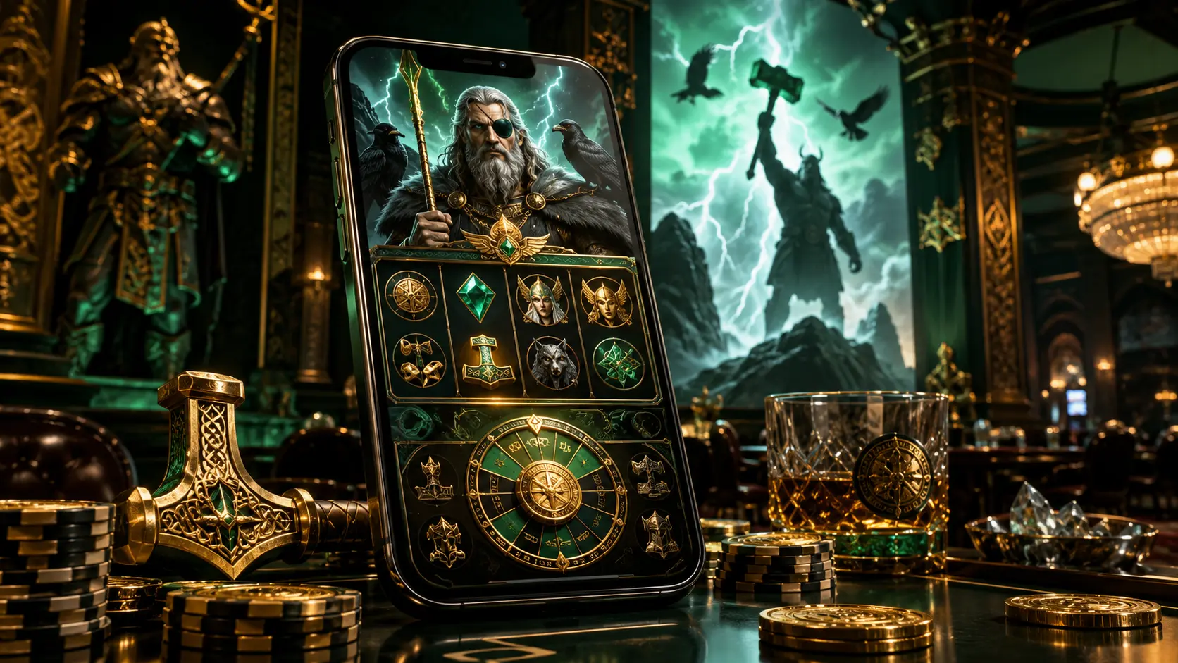 Godz on a smartphone